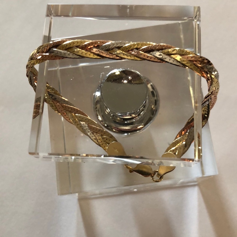 Braided Tricolor Bracelet